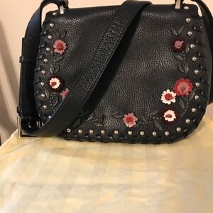 Kate Spade Madison Avenue Collection Cross-Body Saddle Bag